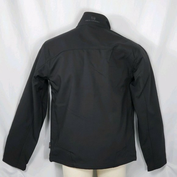 Free Country Coat Black Size S Men's Cubic Dobby Softshell New with Tags - Picture 11 of 16